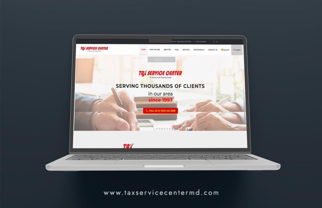 Tax-service-center-web-design